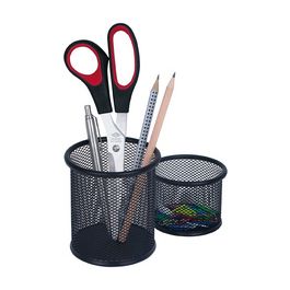 WEDO Set de pots à crayons Office, noir, en fil de fer