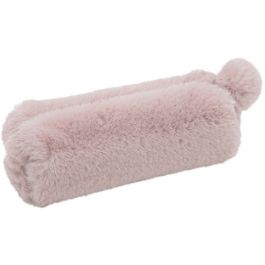 WEDO Trousse "FLUFFY", en peluche, rose