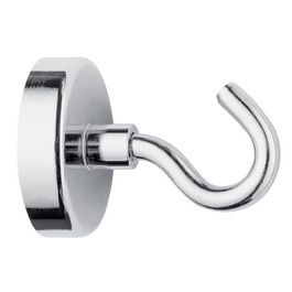 WESTCOTT Crochet aimanté, diamètre: 48 mm, rond, argent