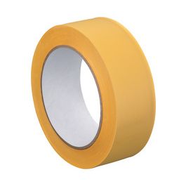 WESTEX Ruban de plâtrage PVC rainuré, 38 mm x 33 m, jaune