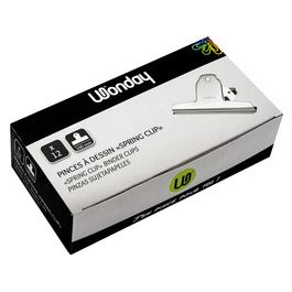 Wonday Pince à dessin "spring clip", métal, largeur: 144 mm