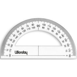 Wonday Rapporteur 180 degrés, en plastique, 120 mm