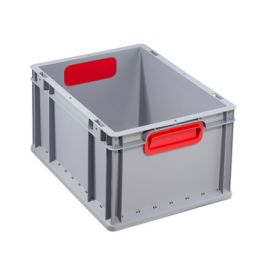 allit Bac de rangement ProfiPlus EuroBox 422, gris/rouge