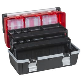 allit Boîte à outils McPlus Alu >C< 22, PP, rouge/noir