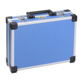 allit Mallette d'aluminium "AluPlus Basic", taille L, bleu