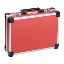 allit Mallette d'aluminium "AluPlus Basic", taille L, rouge