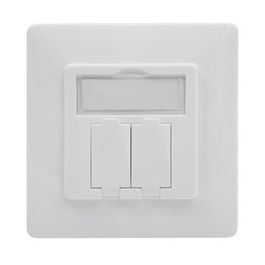 DIGITUS Boîtier vide pour module Keystone, 2 compartiments