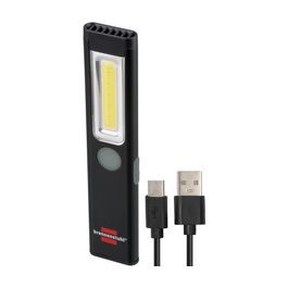 brennenstuhl Lampe de poche LED rechargeable PL 200 AC, noir