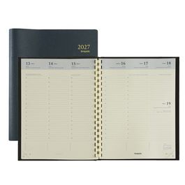 brepols Agenda semainier Timing 0.136, 2027, noir