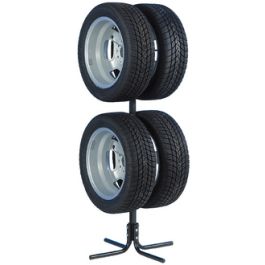 cartrend Porte-jantes et porte-pneus, pour 4 pneus / jantes