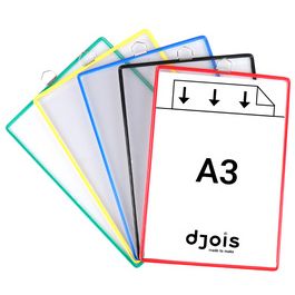 djois by tarifold Poche à anse, format A3, vertical, assorti