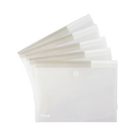 djois by tarifold Pochette à documents, A4, PP, assorti x12