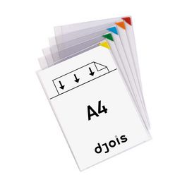 djois by tarifold Pochette d'affichage Kang Easy clic, A4