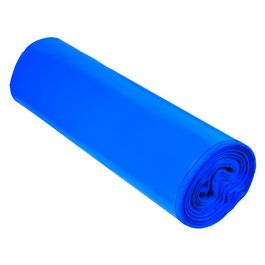 dm-folien Sac poubelle, bleu, 120 litres, LDPE, 36 microns