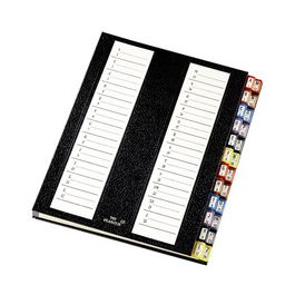 emey Trieur Tri-classeur série 11, A4, 24 compartiments,noir