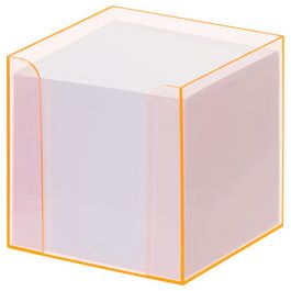 folia Bloc cube avec boîtier "Luxbox" orange, équipé