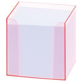 folia Bloc cube avec boîtier "Luxbox" rose, équipé