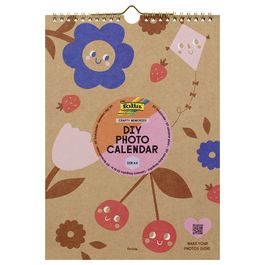 folia Calendrier mural créatif CRAFTY MEMORIES, A4