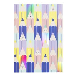 folia Carton à dessin HOTFOIL "COLOURFULL PENCILS", A3