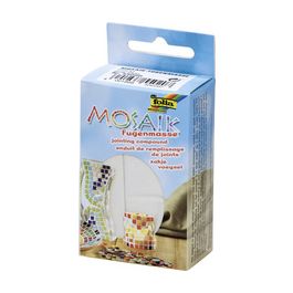 folia Mastic pour mosaïque, 250 g, blanc