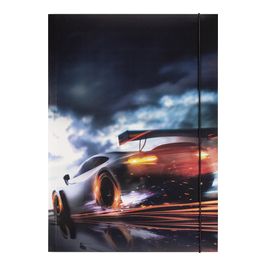 folia Pochette de rangement à dessins BASIC "Race Car", A3