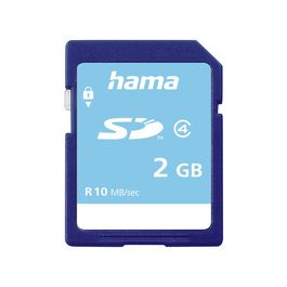 hama Carte mémoire SecureDigital, 2 Go, classe 4