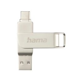 hama Clé USB 3.0/3.1 "C-Rotate Pro", 32 GB, argent