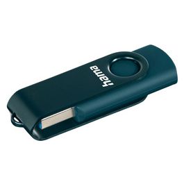 hama Clé USB 3.0 "Rotate", 64 GB, bleu pétrole