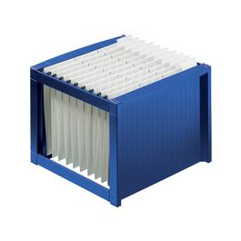 helit Bac pour dossiers suspendus "the rack", bleu