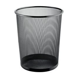 helit Corbeille à papier "the circle network", noir