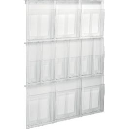 helit Porte-brochures mural "the placativ", transparent