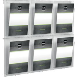 helit Porte-brochures mural "the placativ", transparent