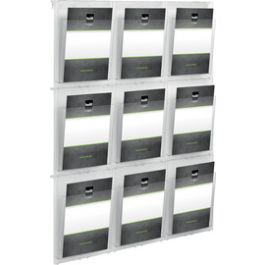 helit Porte-brochures mural "the placativ", transparent