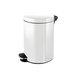 helit Poubelle cosmétique à pédale avec ions d'argent