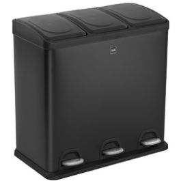 helit Poubelle de tri sélectif "the separator", 3 x 20 l
