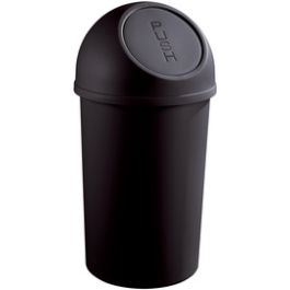 helit Poubelle "the flip", 45 litres, noir