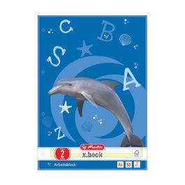 herlitz Arbeitsblock x.book, DIN A4, Lineatur 1