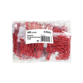 herlitz Billets gagnants, numérotés de 501-1000, rouge