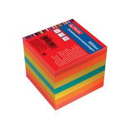 herlitz Bloc cube, 90 x 90 mm, coloré