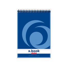 herlitz Bloc-notes à spirale x.book, A5, 50 feuilles, ligné