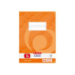 herlitz Cahier de musique x.book, A5, linéature 14, 16 pages
