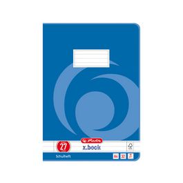 herlitz Cahier x.book, A4, linéature 27 / ligné