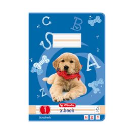 herlitz Cahier x.book, A4, linéature 3 / ligné