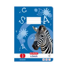 herlitz Cahier x.book, A4, linéature dm / ligne