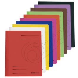 herlitz Chemise à lamelle easyorga, A4, carte lustrée x10