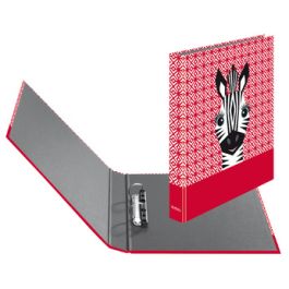 herlitz Classeur à anneaux maX.file "Cute Animals Zebra", A4