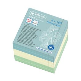 herlitz Cube bloc-notes GREENline, 75 x 75 mm