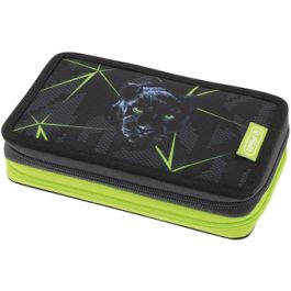 herlitz Etui scolaire double "Wild Life", 23 pièces