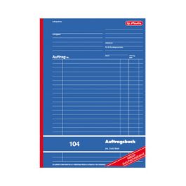 herlitz Formularbuch "Auftrag 104", DIN A4, 2 x 40 Blatt