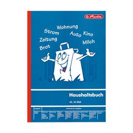 herlitz Formularbuch "Haushaltsbuch", DIN A5, 40 Blatt